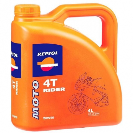 Ulei 4T - Ulei Repsol Rider 4T 20W50 4L