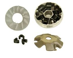 Transmisie - Variator fata complet+curea Dayco Piaggio/Gilera scuter 50