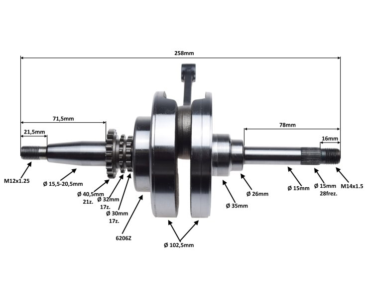 Ambielaj Honda Pcx 125 2V 2013-2019 [1]