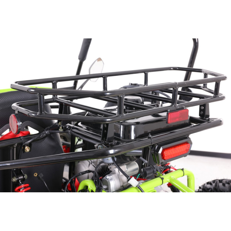 Asix Buggy 125cc, roti 7 inch, 3+1 viteze, culoare lime/negru [22]