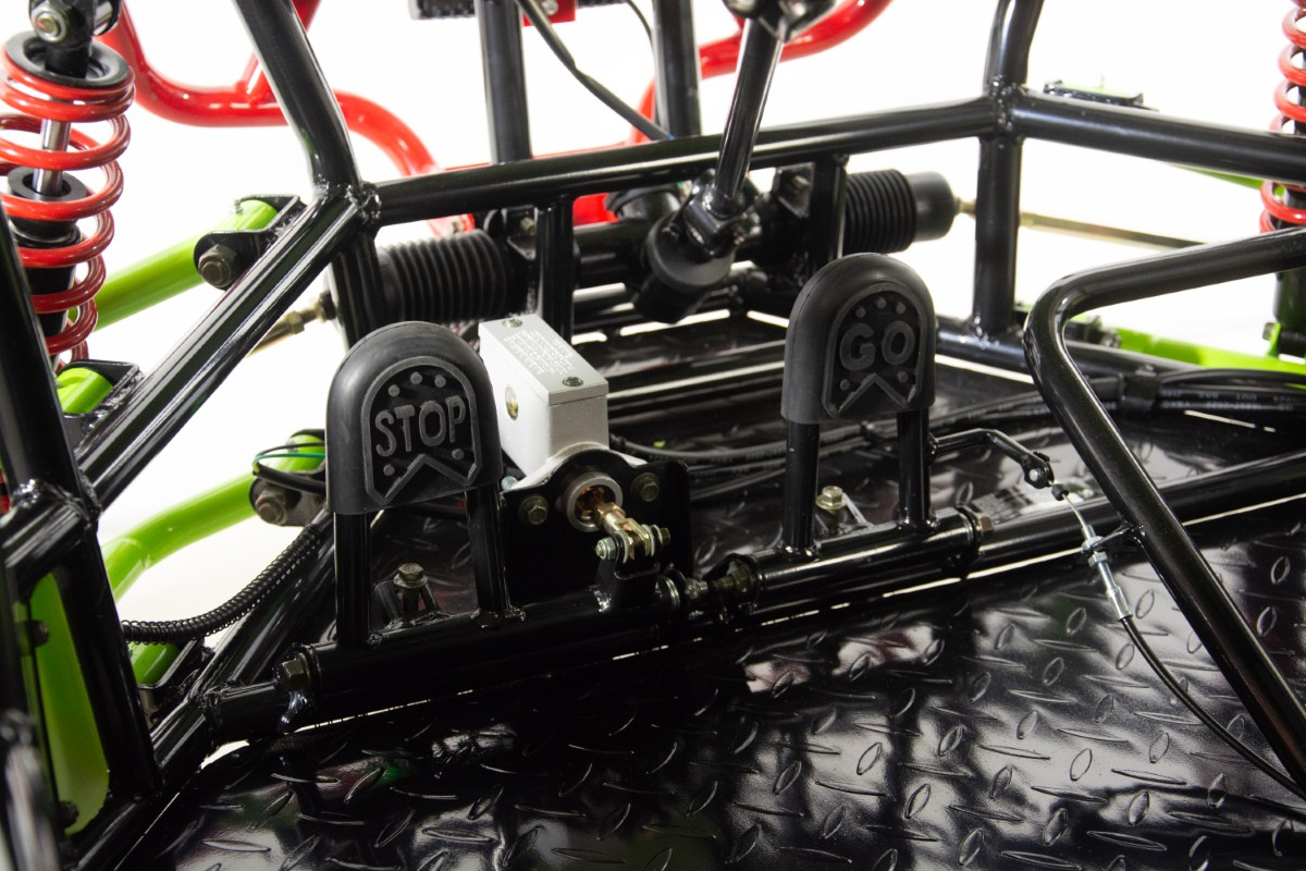 Asix Buggy 200cc, roti 8 inch, 1+1 viteze, culoare gri/negru [8]