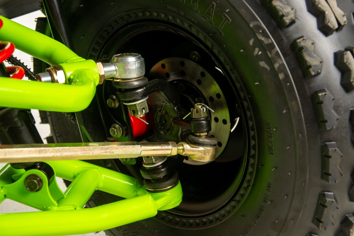 Asix Buggy 200cc, roti 8 inch, 1+1 viteze, culoare gri/negru [20]