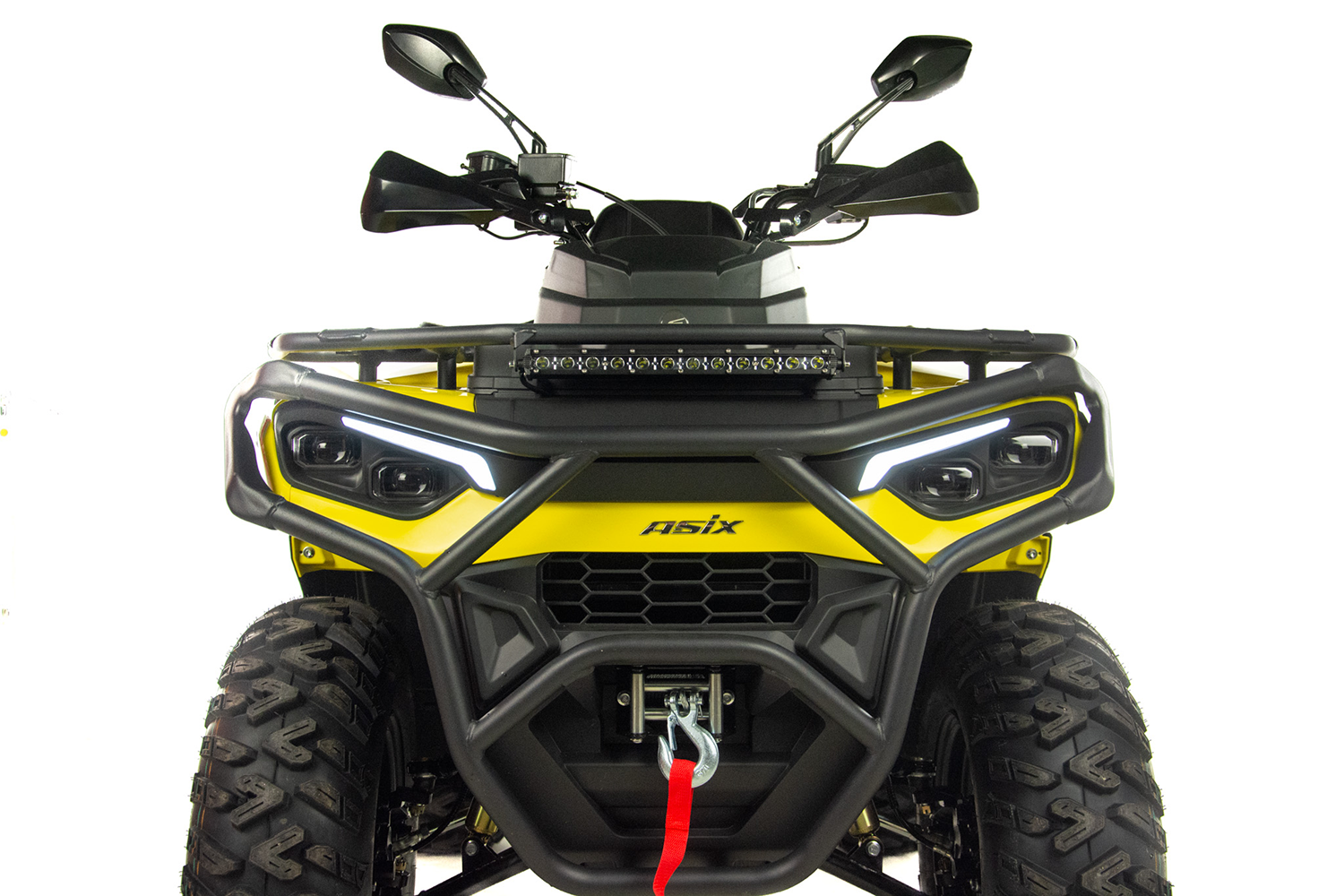 ATV Asix Gladiator 300cc, roti 12 inch, culoare galben/gri, neinregistrabil [7]