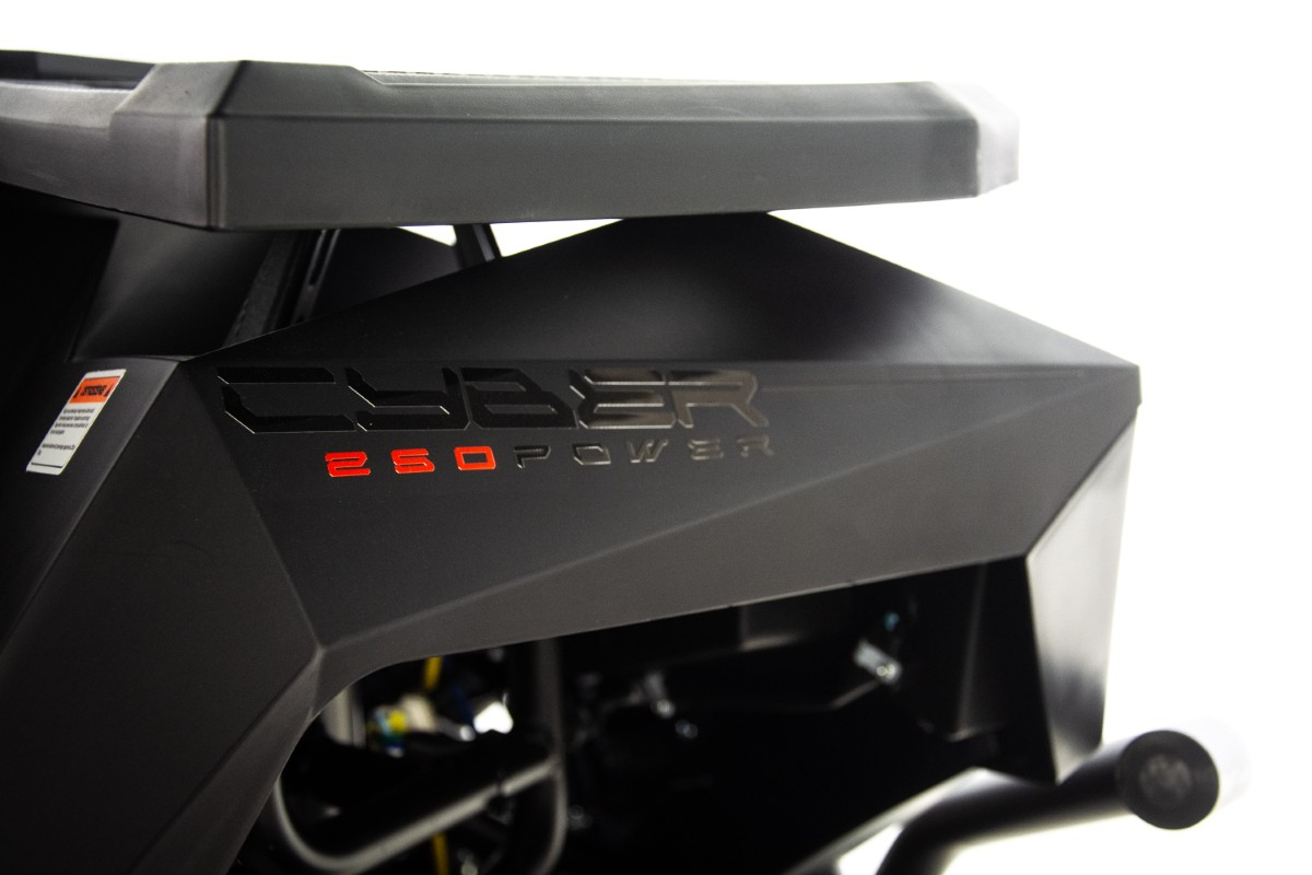 ATV Asix Cyber T3B 250cc, roti 10 inch, jante din aluminiu, 1+1 viteze, cu servodirectie, culoare negru [22]