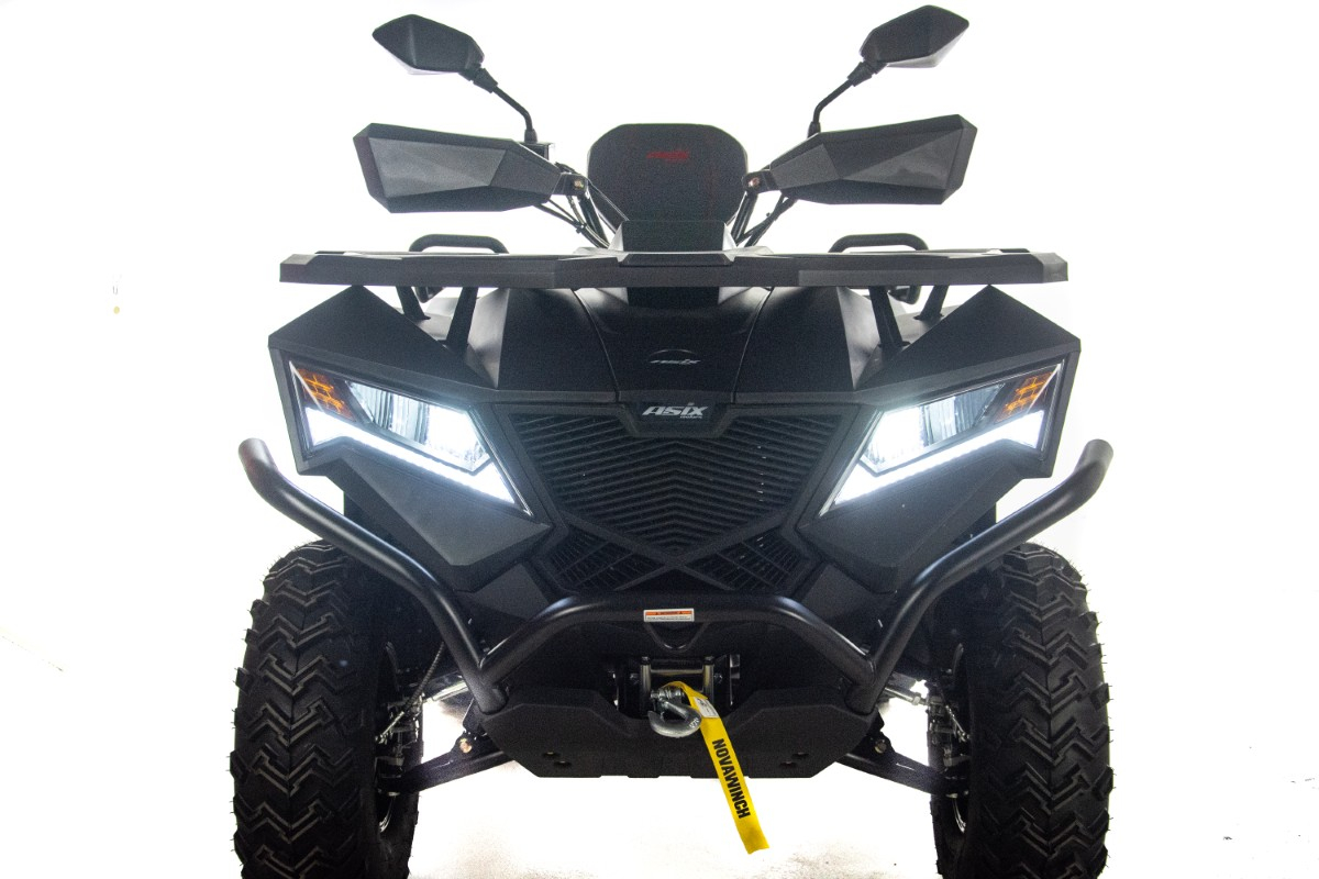 ATV Asix Cyber T3B 250cc, roti 10 inch, jante din aluminiu, 1+1 viteze, cu servodirectie, culoare negru [5]