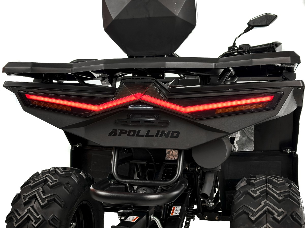 ATV Asix Cyber T3B 250cc, roti 10 inch, jante din aluminiu, 1+1 viteze, cu servodirectie, culoare negru [31]