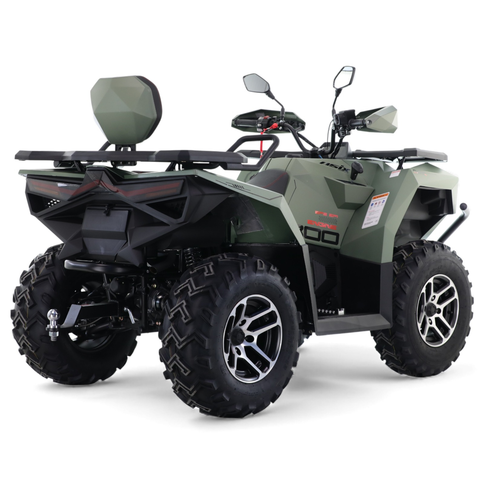 Atv Asix Cyber 300cc 4x4,jante aluminiu,T3B,verde masliniu [2]
