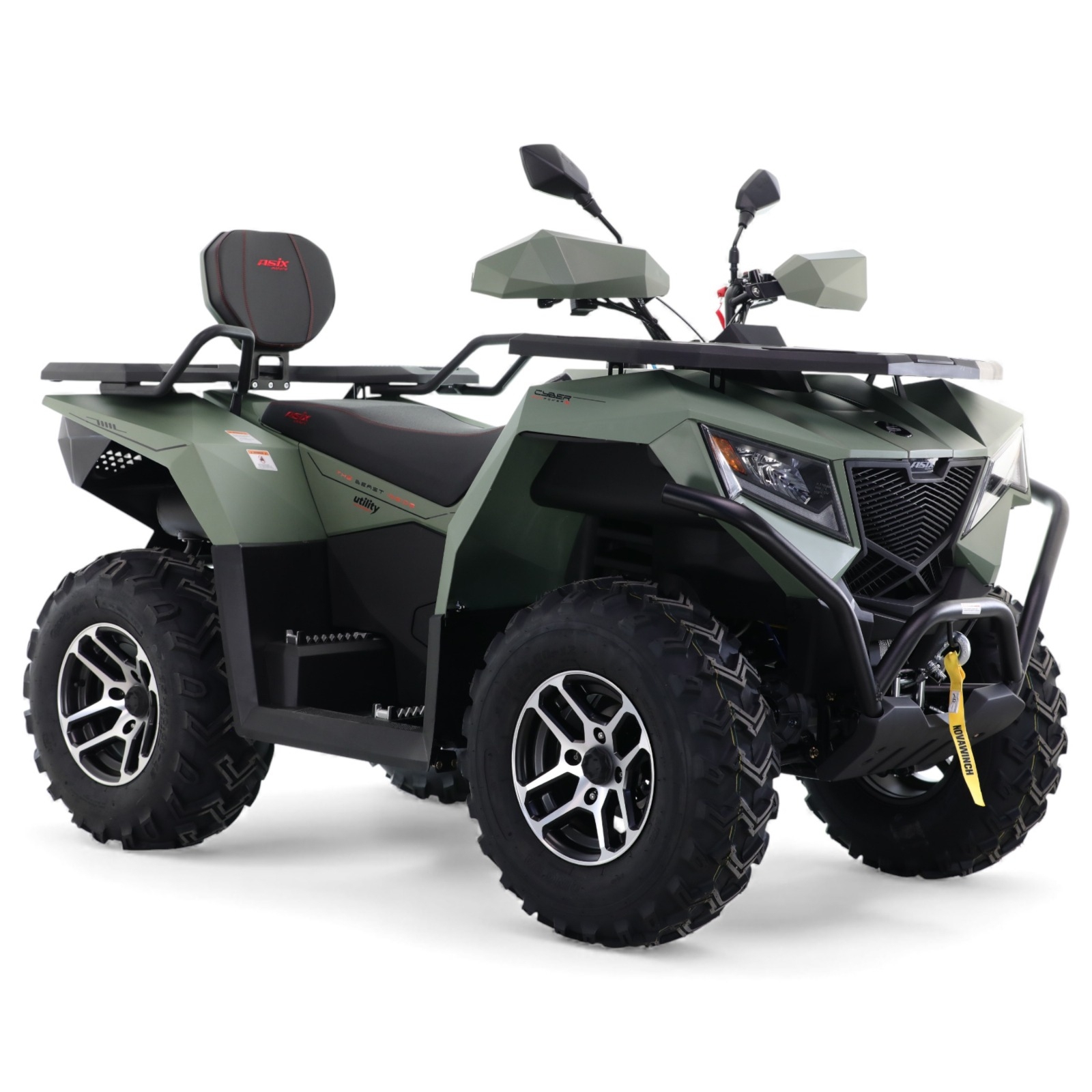 Atv Asix Cyber 300cc 4x4,jante aluminiu,T3B,verde masliniu [1]