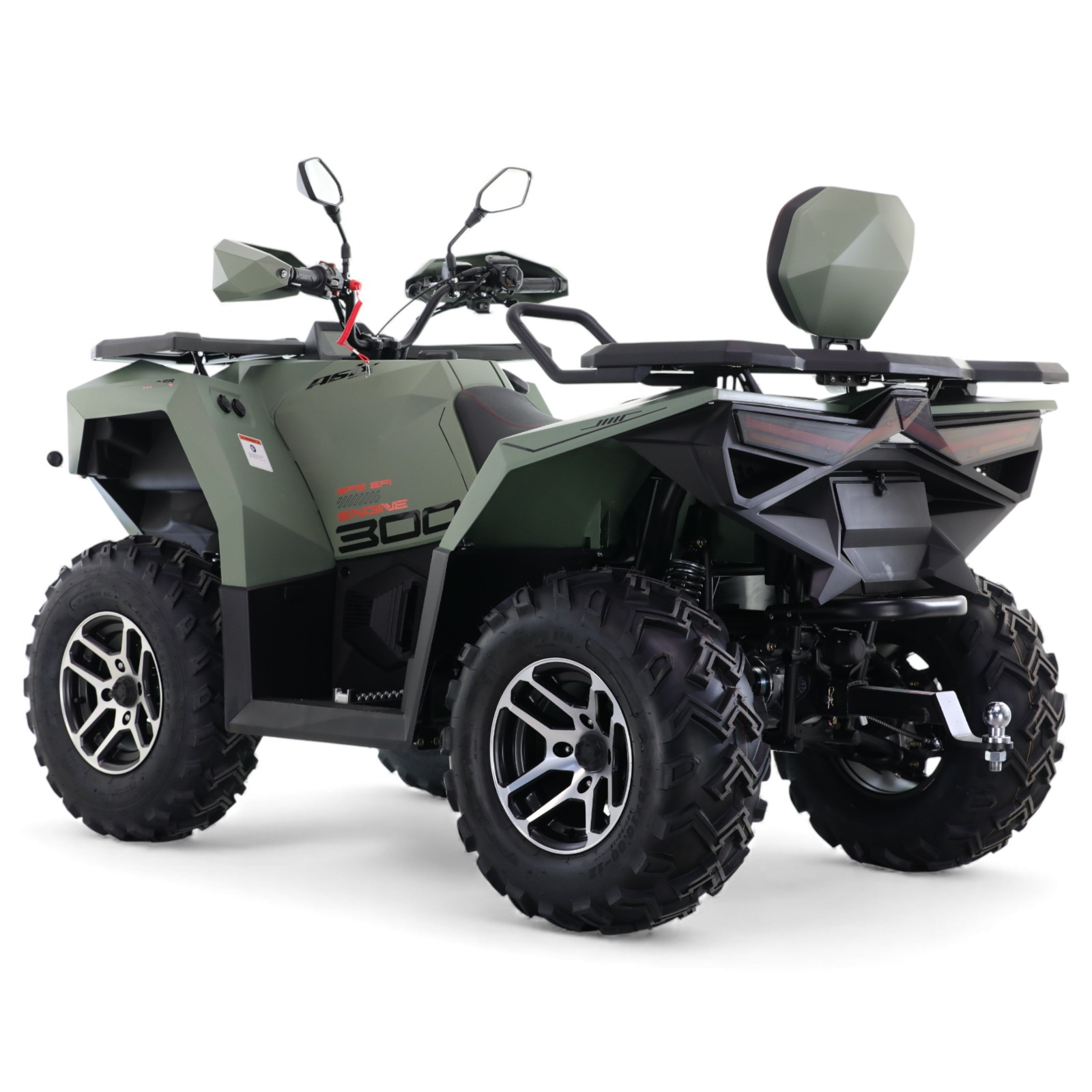 Atv Asix Cyber 300cc 4x4,jante aluminiu,T3B,verde masliniu [3]