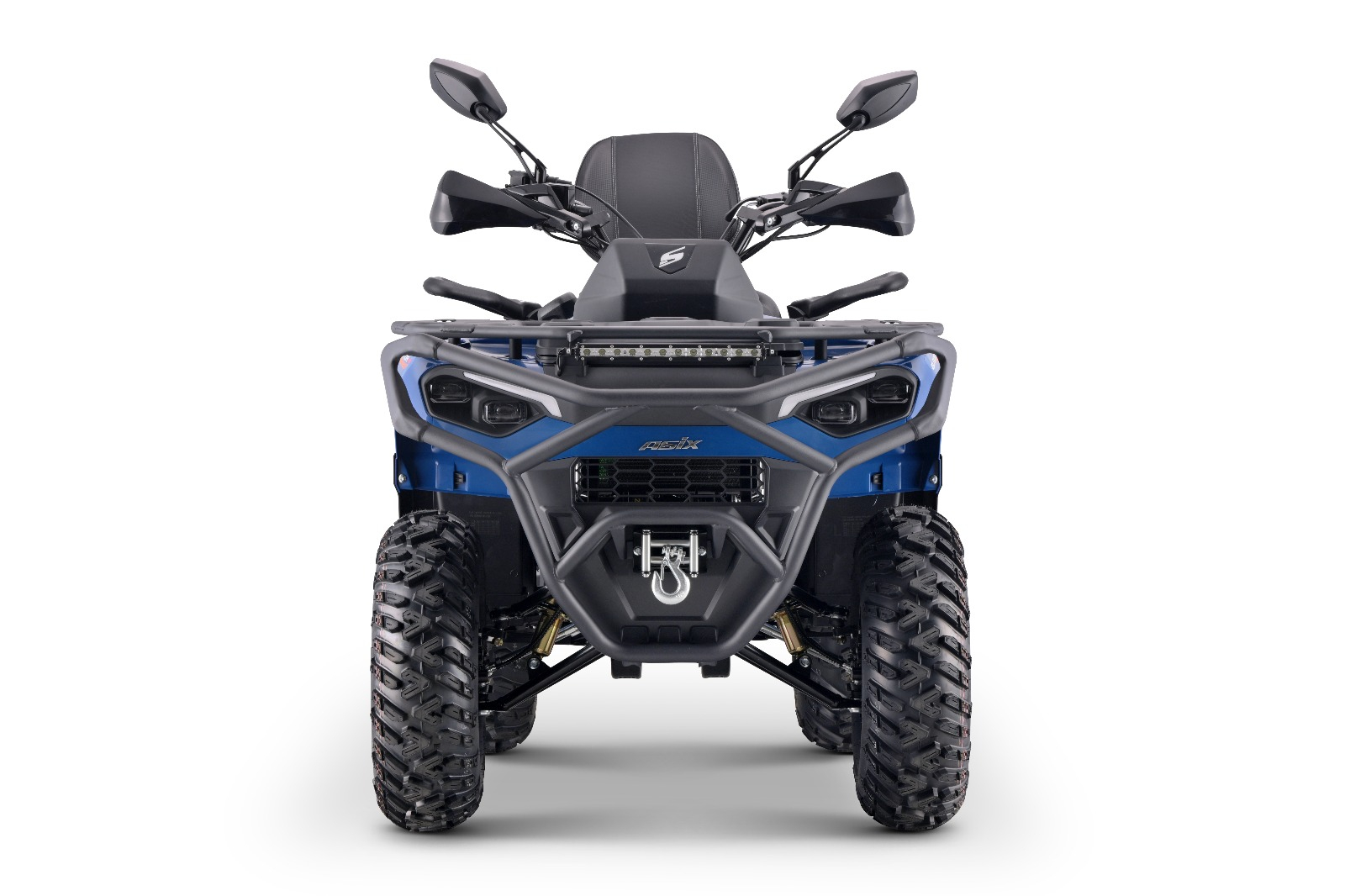 ATV Asix Gladiator RR 200cc, roti 10 inch,1+1 viteze, racire ulei, culoare albastru/portocaliu [6]