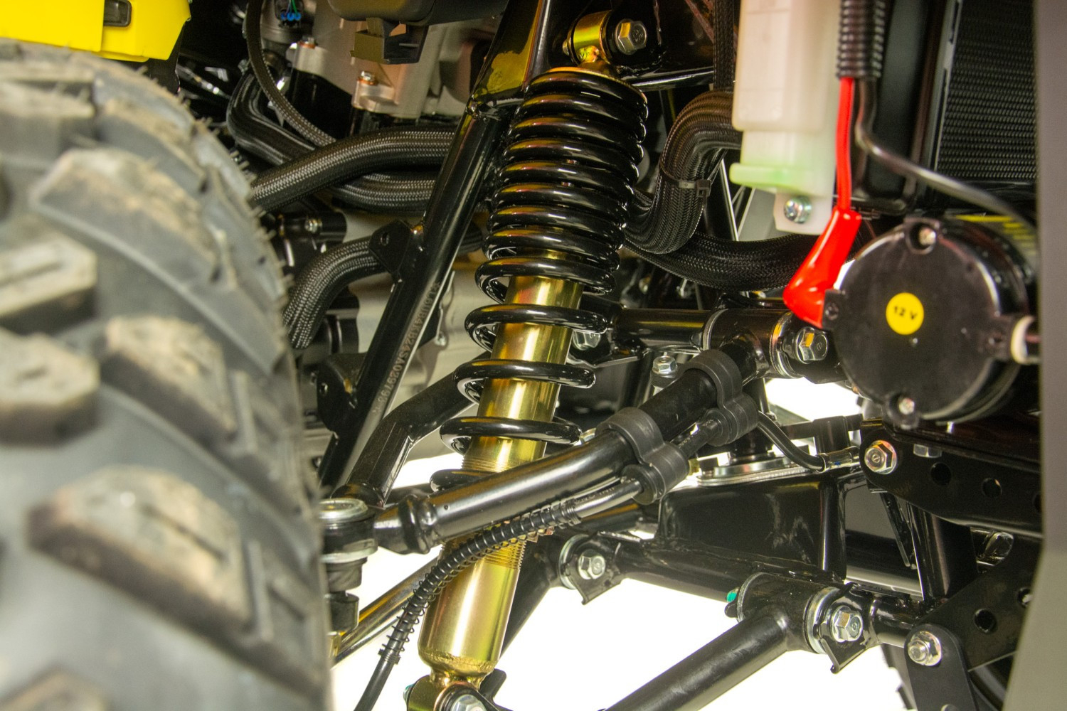 ATV Asix Gladiator 300cc, T3B,roti 12inch, 2+1 Viteze,galben /gri [15]
