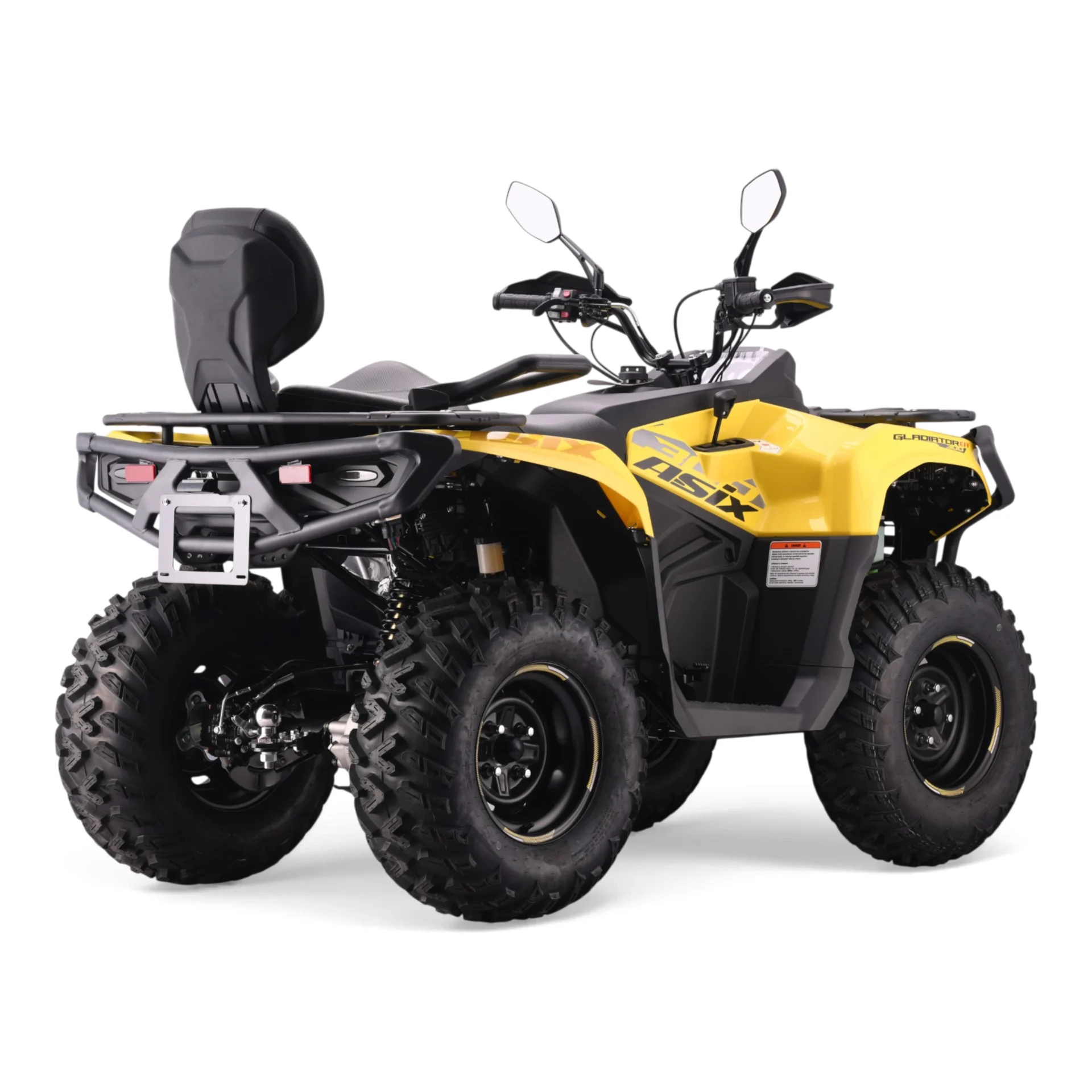 ATV Asix Gladiator 300cc, T3B,roti 12inch, 2+1 Viteze,galben /gri [2]