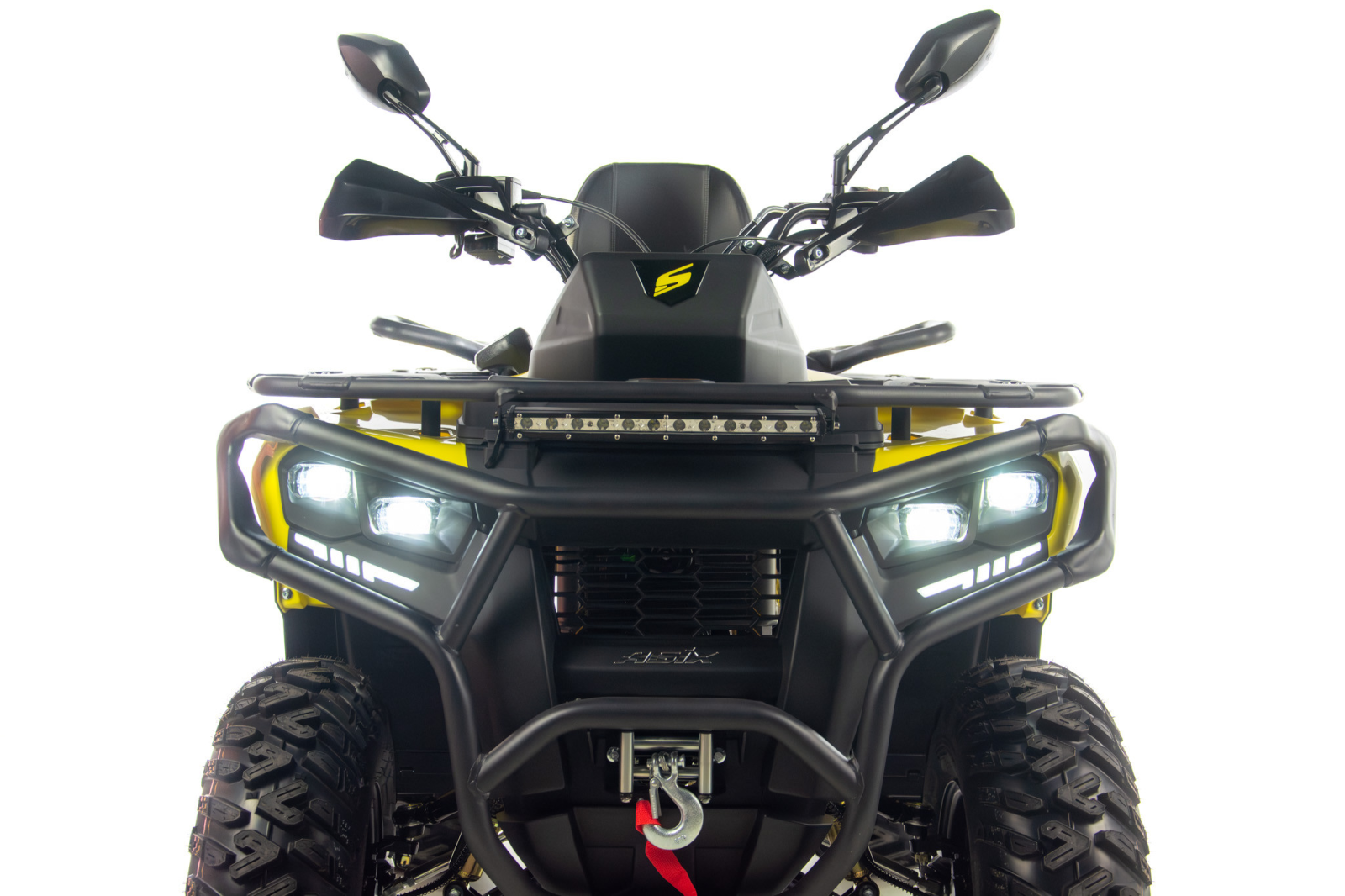 ATV Asix Gladiator T3B 200cc EFI , roti 10inch, 1+1 viteze, galben [26]