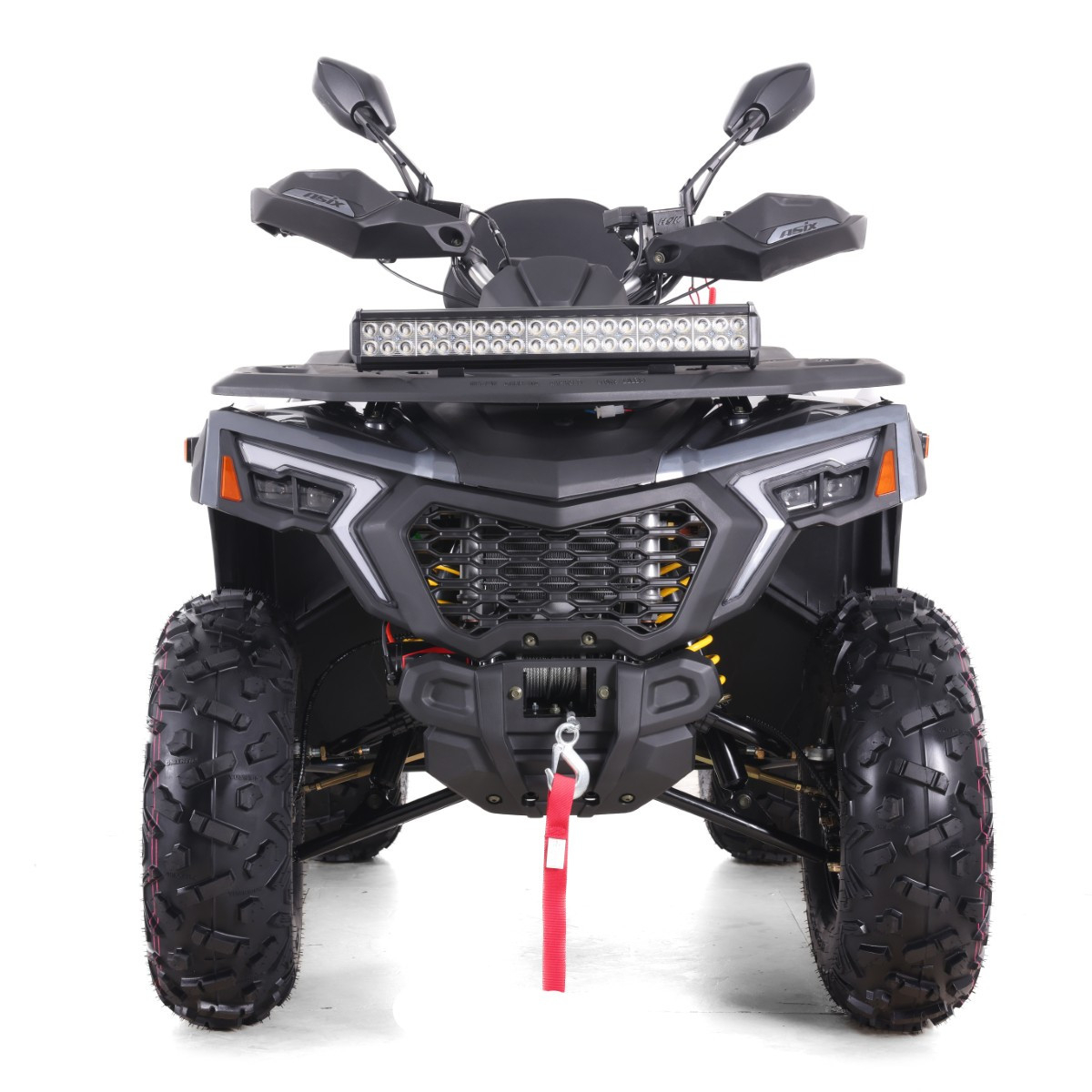 ATV Asix Tytan 350cc, roti 12 inch, 2+1 viteze, 4x4,jante aluminiu,culoare gri , inregistrabil T3B [4]
