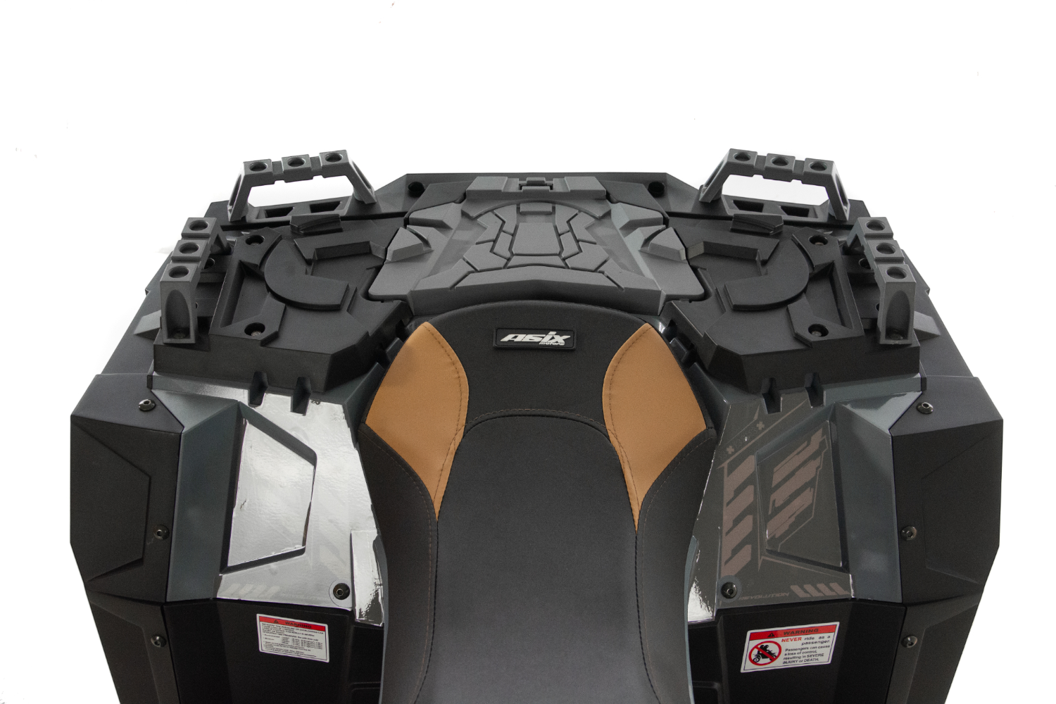 Atv copii Asix Grizzly 125cc, roti 8 inch, 1+1 viteze, culoare bleumarin-verde [27]
