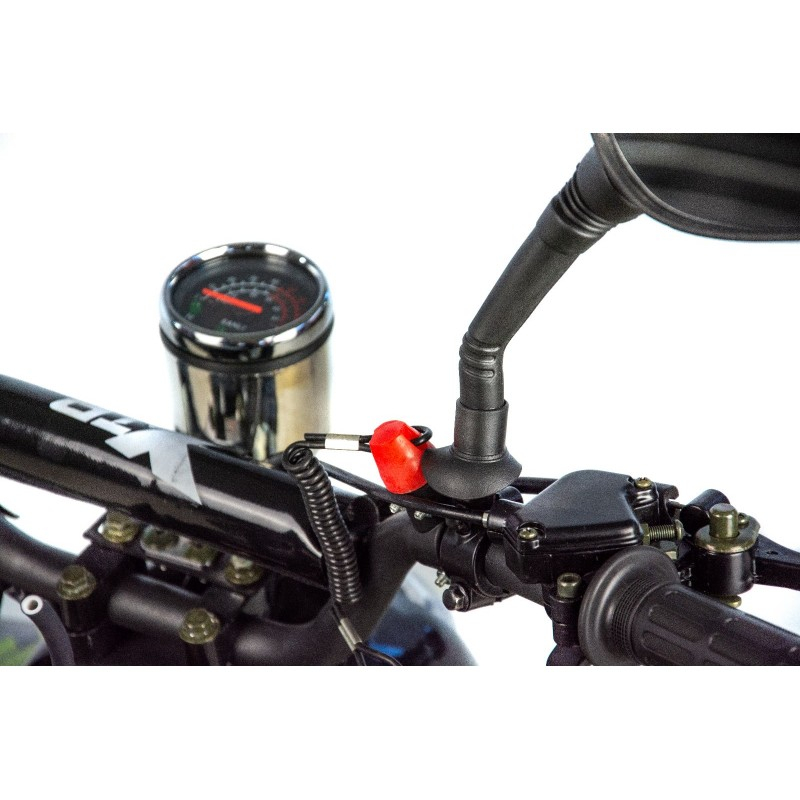 Atv copii XTR 001 big foot, roti 7 inch, 110cc, 4 timpi, 1+1, culoare negru/rosu [17]