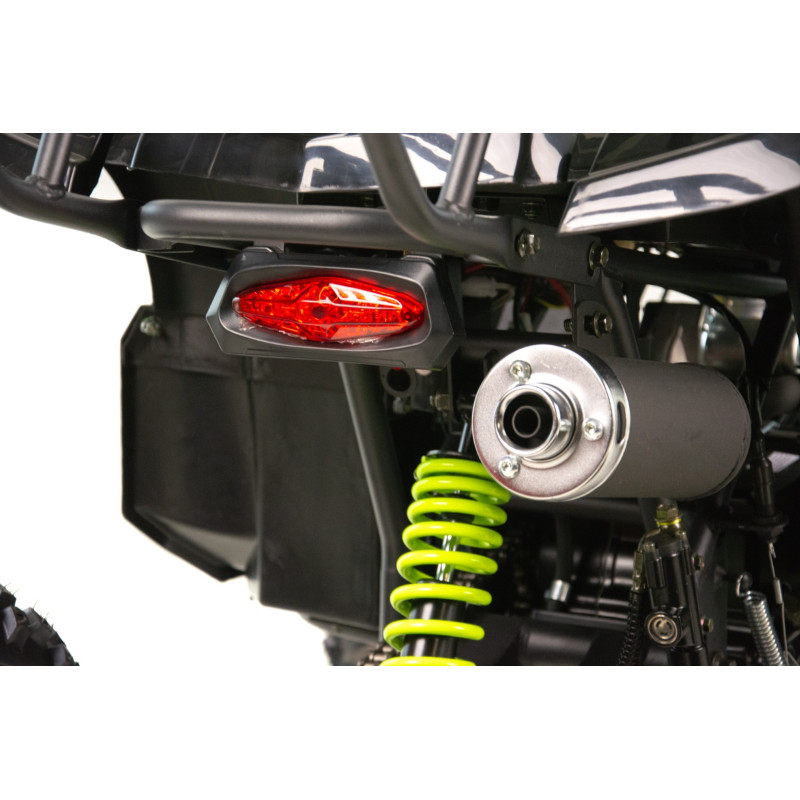Atv copii XTR 006 Phyton, roti 7 inch, 110cc, 4 timpi, 1+1, pornire electrica, culoare negru/albastru [12]