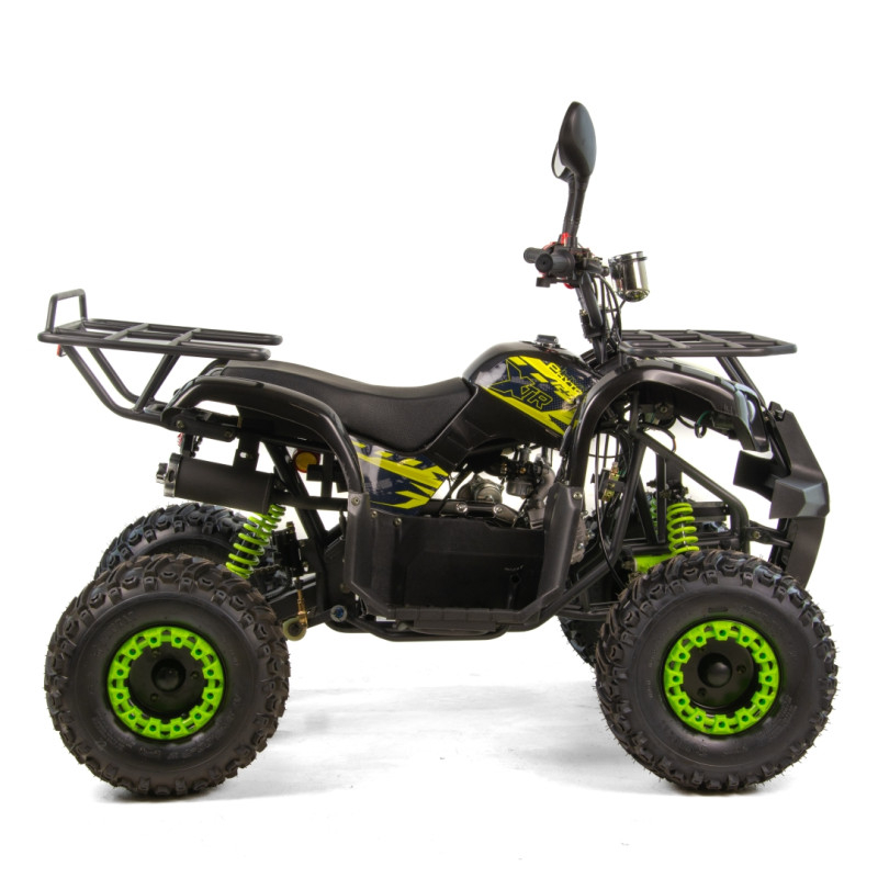 Atv copii XTR 006 Phyton, roti 7 inch, 125cc, 4 timpi, 1+1, pornire electrica, culoare negru/lime [4]