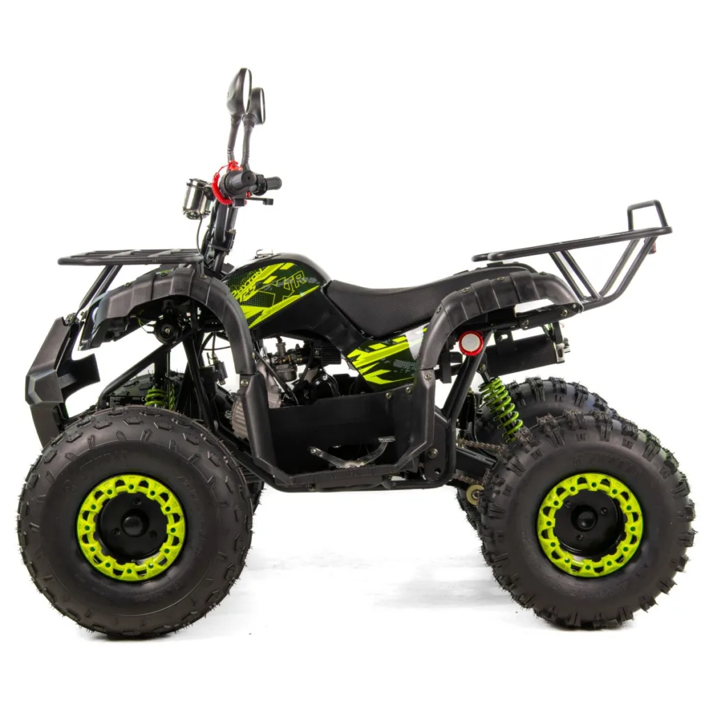 Atv copii XTR 006 Phyton, roti 8 inch, 110cc, 4 timpi, 1+1, pornire electrica, culoare gri/lime [3]