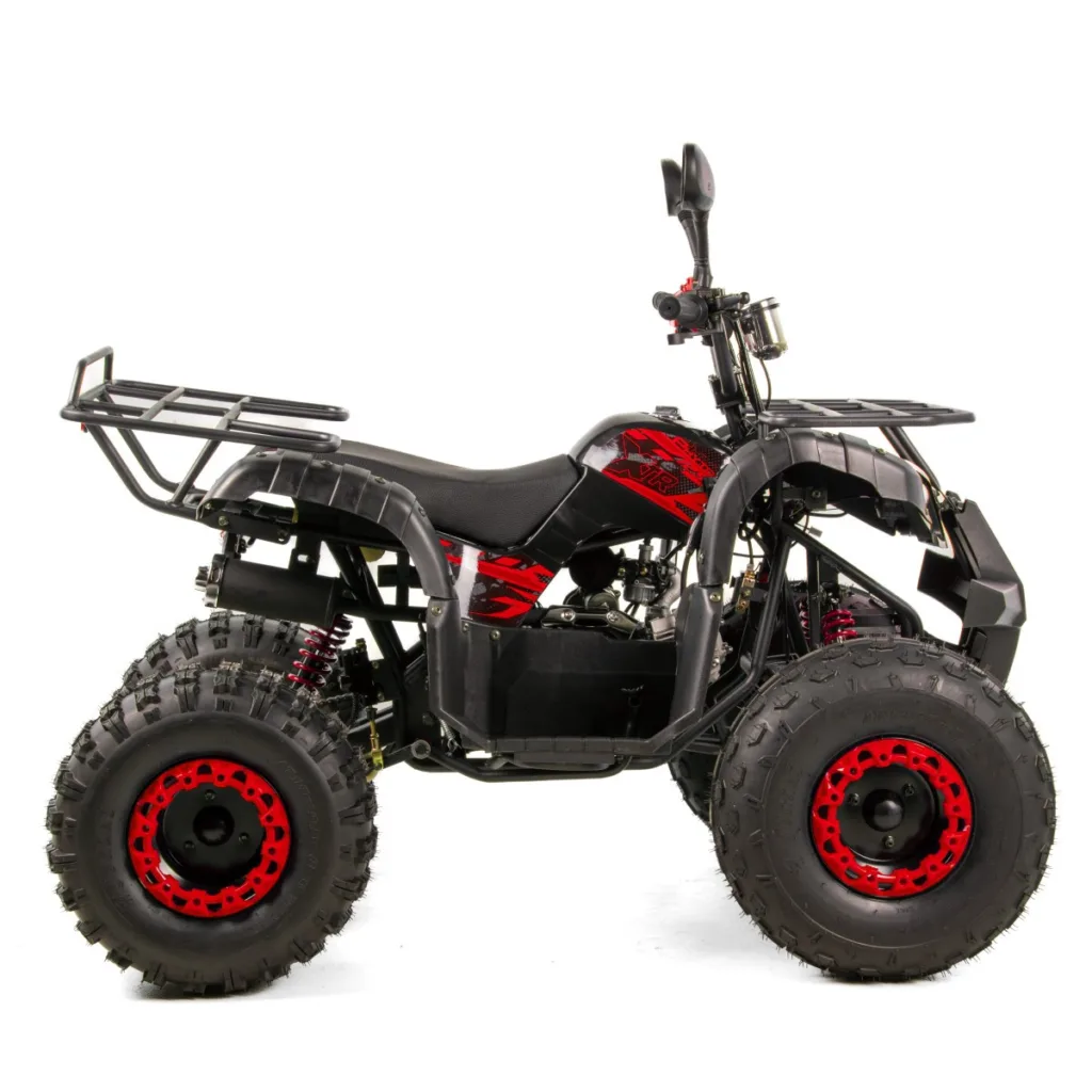 Atv copii XTR 006 Phyton, roti 8 inch, 110cc, 4 timpi, 1+1, pornire electrica, culoare negru/rosu [1]