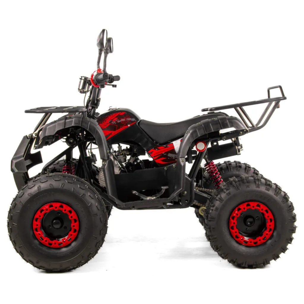 Atv copii XTR 006 Phyton, roti 8 inch, 110cc, 4 timpi, 1+1, pornire electrica, culoare negru/rosu [3]