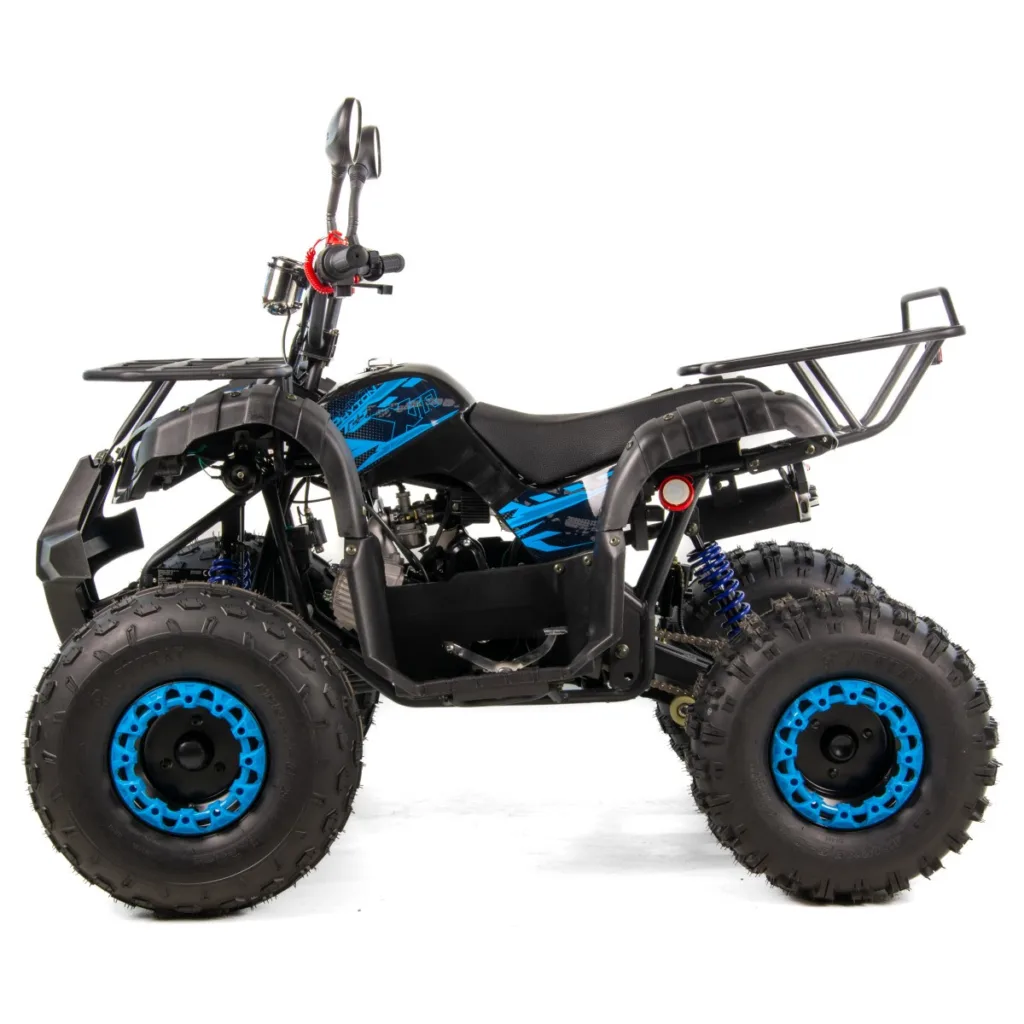 Atv copii XTR 006 Phyton, roti 8 inch, 110cc, 4 timpi, 3+1, pornire electrica, culoare negru/albastru [3]