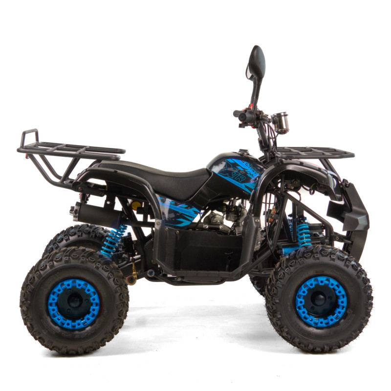 Atv copii XTR 006 Phyton, roti 7 inch, 125cc, 4 timpi, 1+1, pornire electrica, culoare negru/albastru [4]