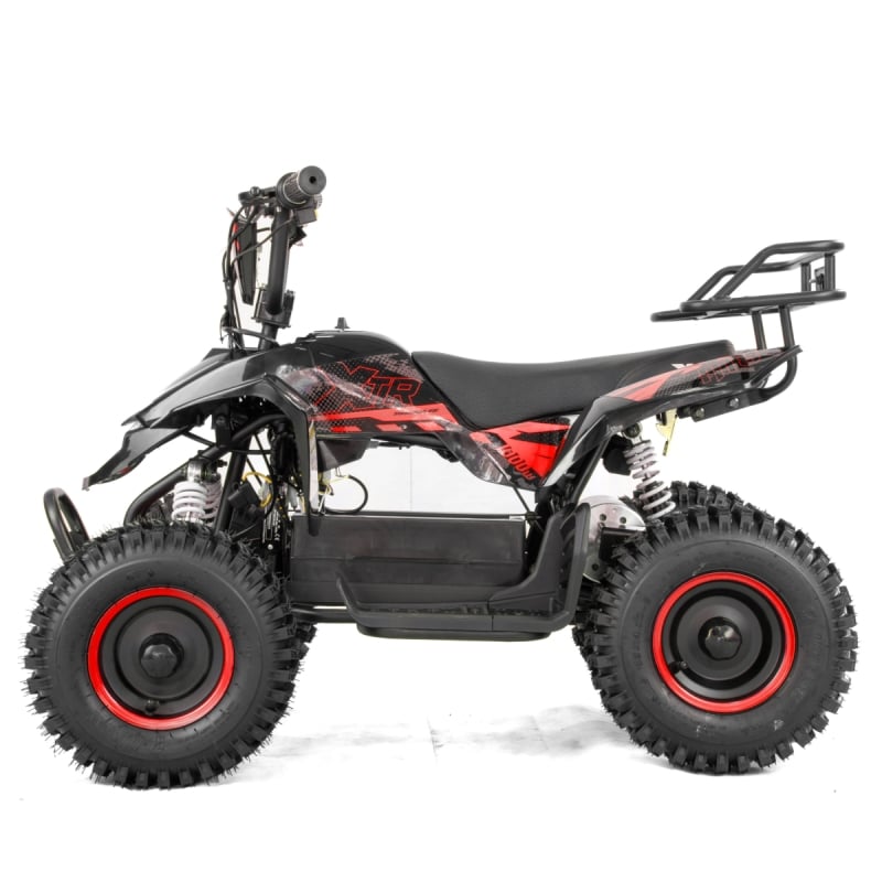 Atv electric copii XTR E-M8 1000W, culoare negru/rosu [1]