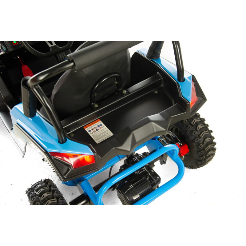 Mini E-UTV XTR, electric 1000W, culoare negru/rosu [19]