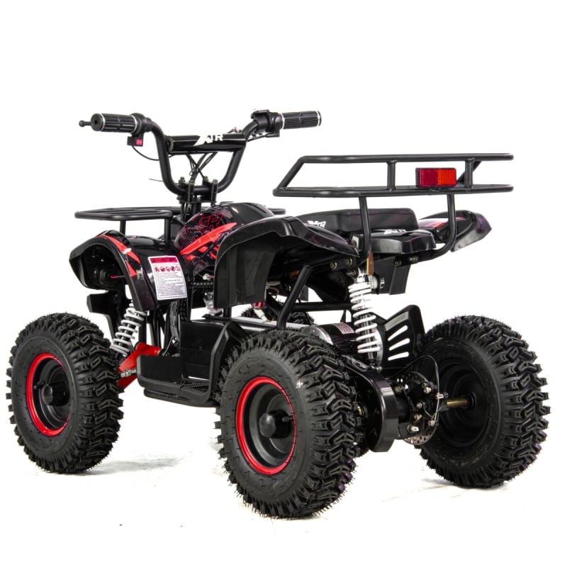 Atv electric copii XTR E-M7 1000W, culoare negru/rosu [2]