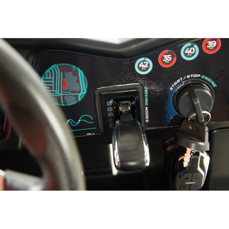 Mini E-UTV XTR, electric 1000W, culoare negru/verde [7]