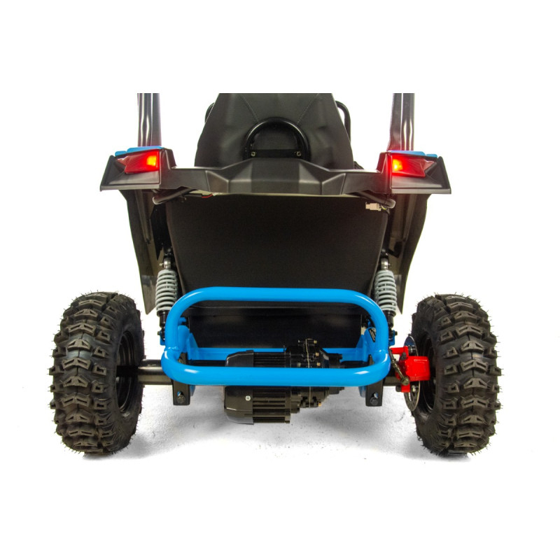 Mini E-UTV XTR, electric 1000W, culoare negru/verde [24]