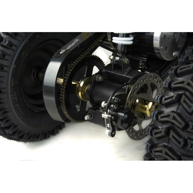 Atv electric copii XTR E-M8 1000W, culoare negru/rosu [7]