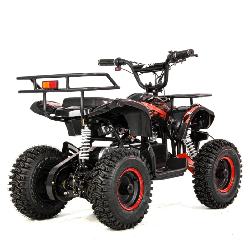Atv electric copii XTR E-M7 1000W, culoare negru/rosu [3]