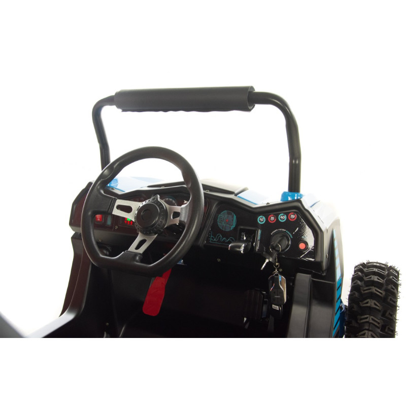 Mini E-UTV XTR, electric 1000W, culoare negru/verde [20]