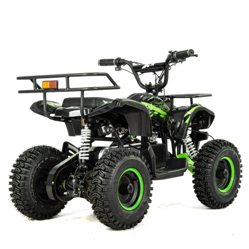 Atv electric copii XTR E-M8 1000W, culoare negru/verde [3]