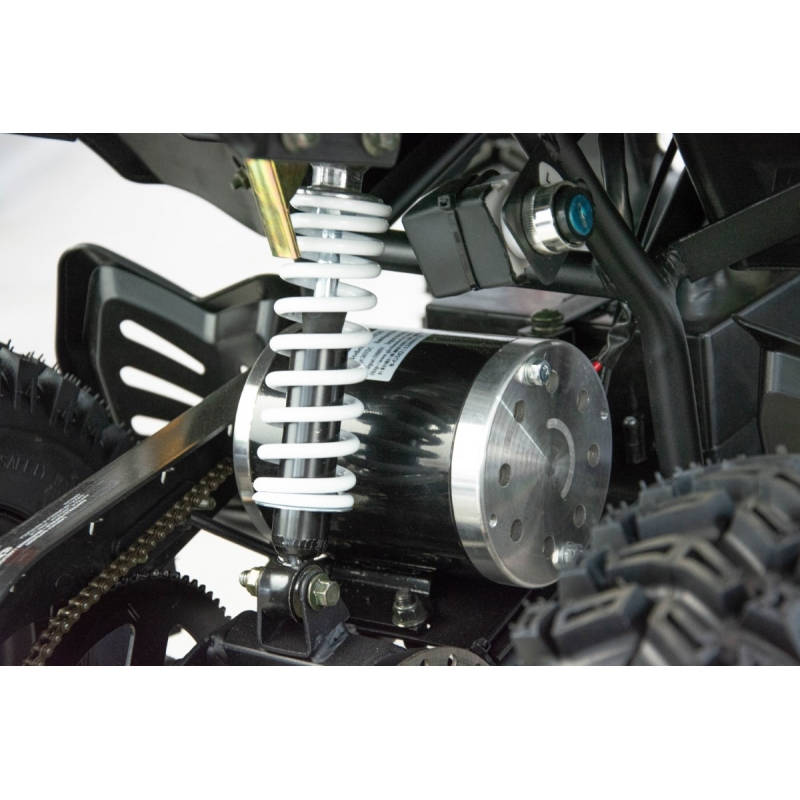 Atv electric copii XTR E-M8 1000W, culoare negru/verde [9]