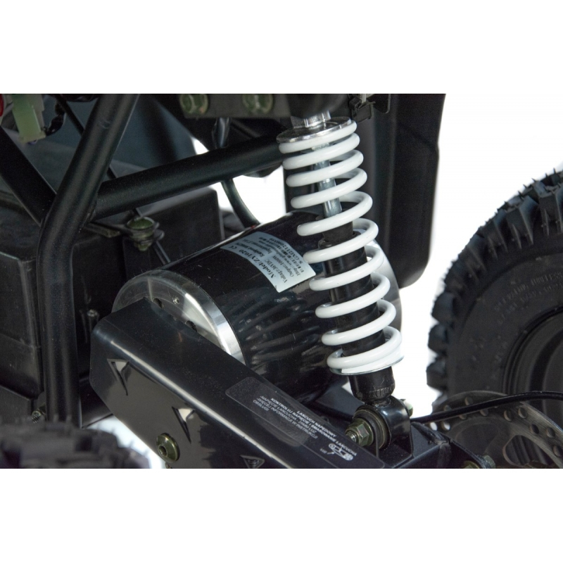 Atv electric copii XTR E-M9 800W, culoare negru/verde [2]