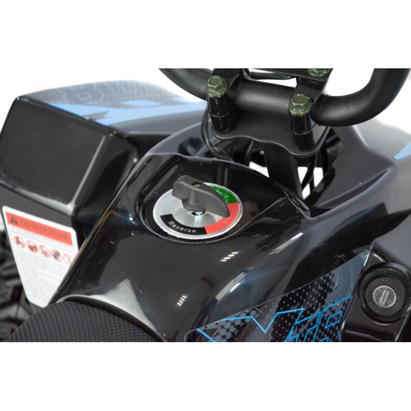 Atv electric copii XTR E-M8/6 800W, culoare negru/rosu [3]