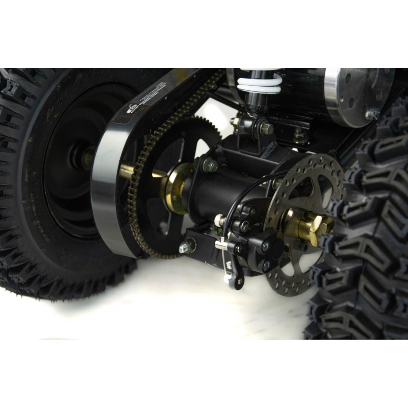 Atv electric copii XTR E-M8/6 800W, culoare negru/rosu [5]