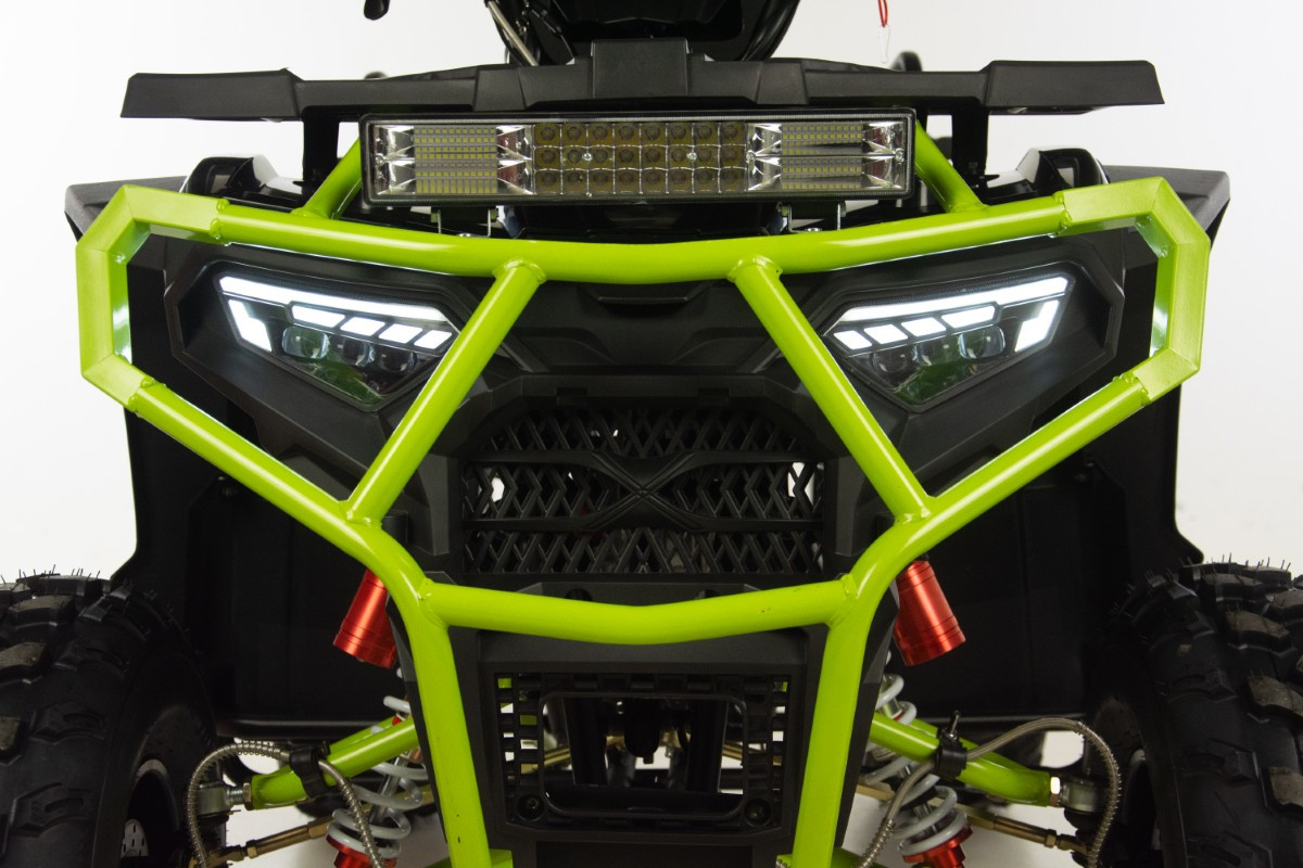 ATV XTR Pro Farmer 019 X1, 150cc, roti 8", 3+1 viteze, jante din aluminiu, negru-lime [15]
