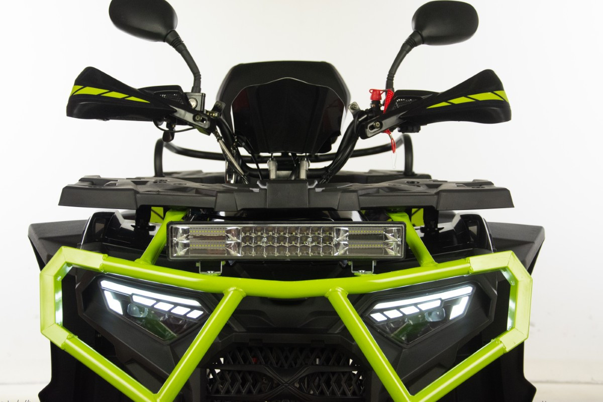 ATV XTR Pro Farmer 019 X1, 150cc, roti 8", 3+1 viteze, jante din aluminiu, negru-lime [14]