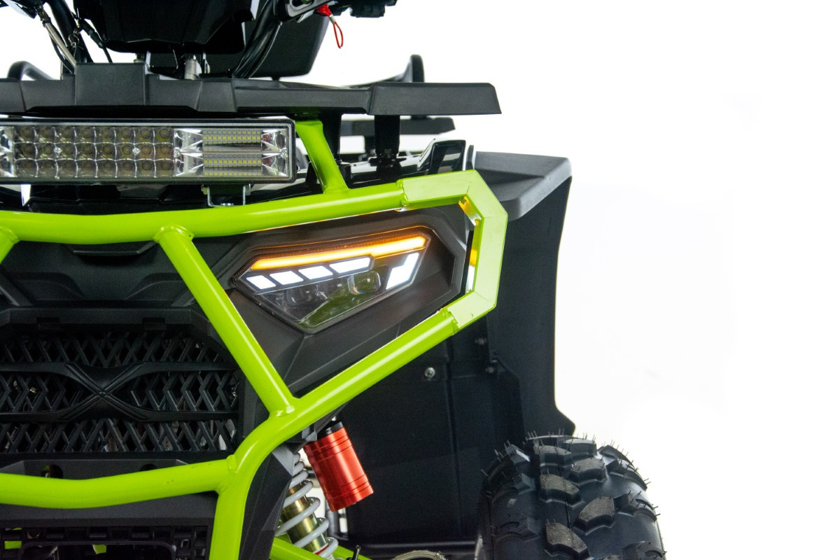 ATV XTR Pro Farmer 019 X1, 150cc, roti 8", 3+1 viteze, jante din aluminiu, gri-lime [12]
