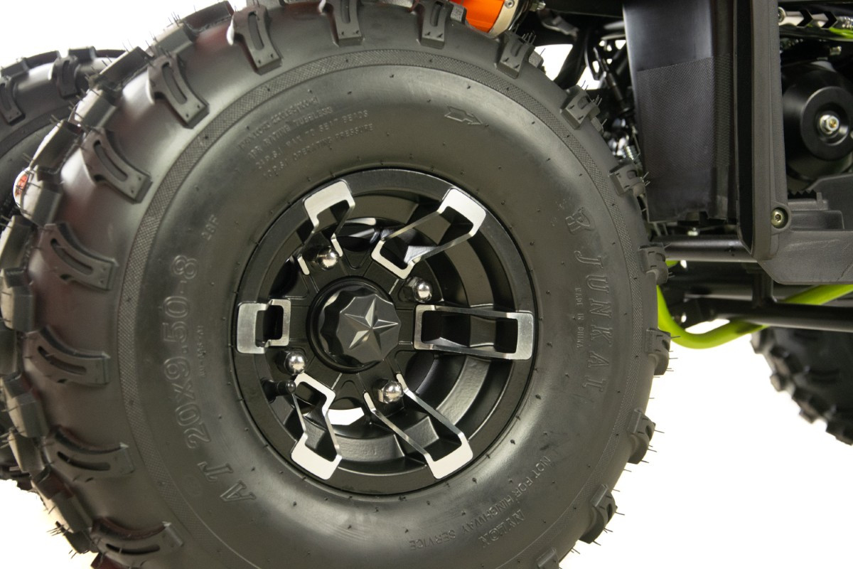 ATV XTR Pro Farmer 019 X1, 150cc, roti 8", 3+1 viteze, jante din aluminiu, gri-lime [6]
