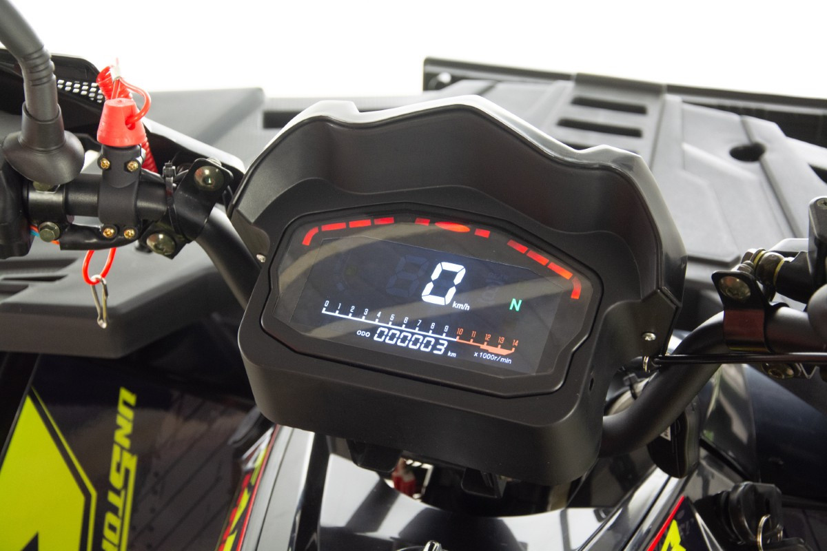 ATV XTR Pro Farmer 019 X1, 150cc, roti 8", 3+1 viteze, jante din aluminiu, gri-lime [21]