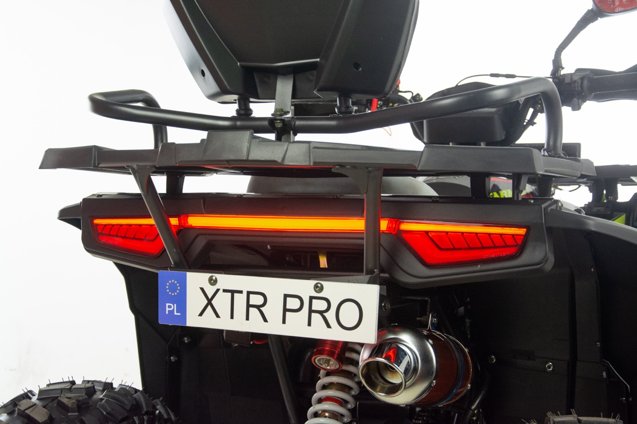 ATV XTR Pro Farmer X1 019, roti 10 inch, 200cc, 1+1 viteze, jante de aluminu, culoare negru/verde [19]