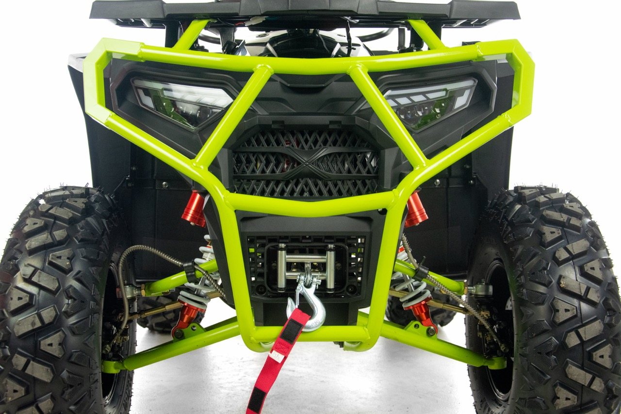 ATV XTR Pro Farmer X1 019, roti 10 inch, 200cc, 1+1 viteze, jante de aluminu, culoare gri/verde [12]