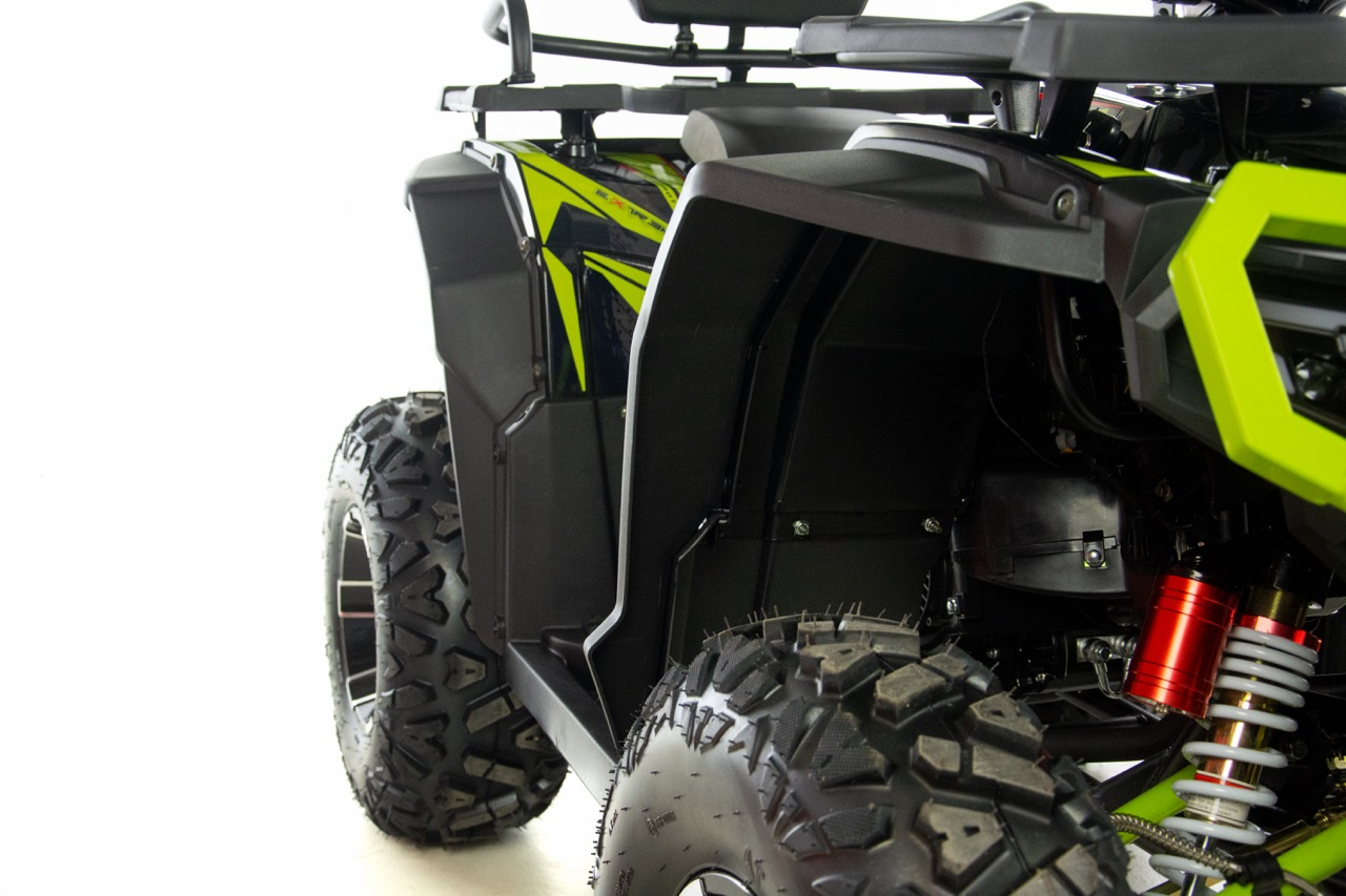 ATV XTR Pro Farmer X1 019, roti 10 inch, 200cc, 1+1 viteze, jante de aluminu, culoare gri/verde [11]