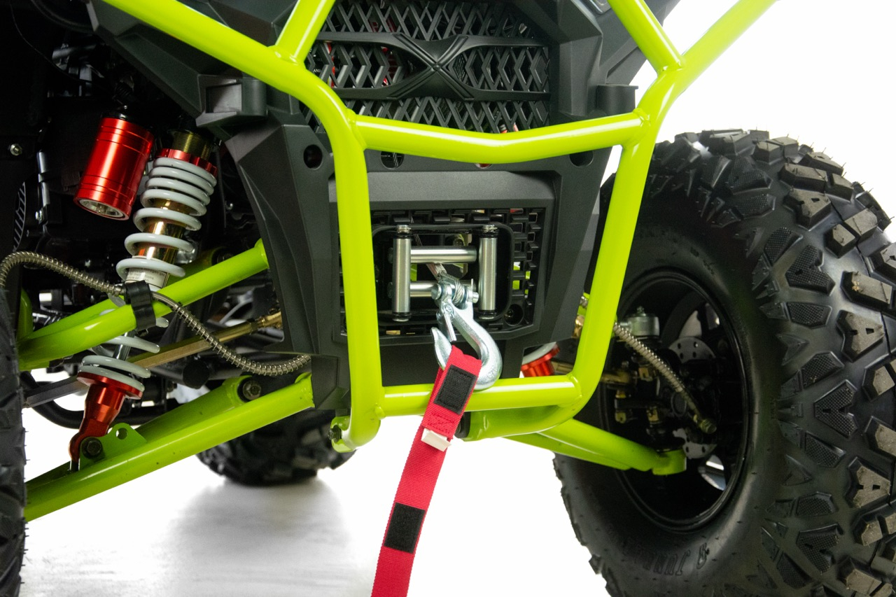 ATV XTR Pro Farmer X1 019, roti 10 inch, 200cc, 1+1 viteze, jante de aluminu, culoare negru/verde [11]