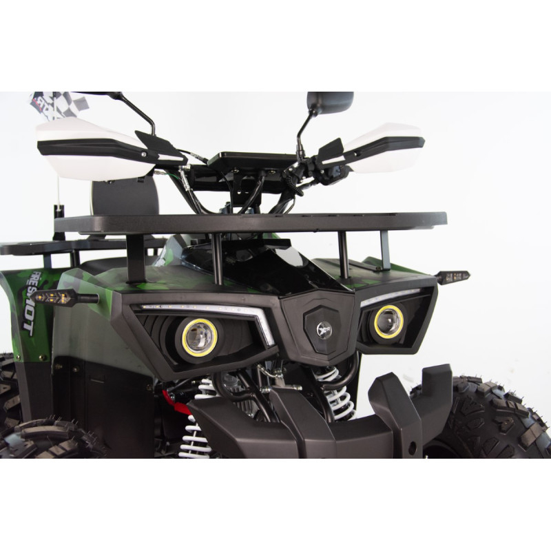 ATV XTR Pro FireShot 002, roti 8 inch, 125cc, 3+1 viteze, culoare negru/albastru [11]
